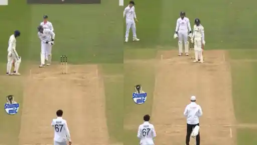 Harry Brook sledges Shubman Gill
